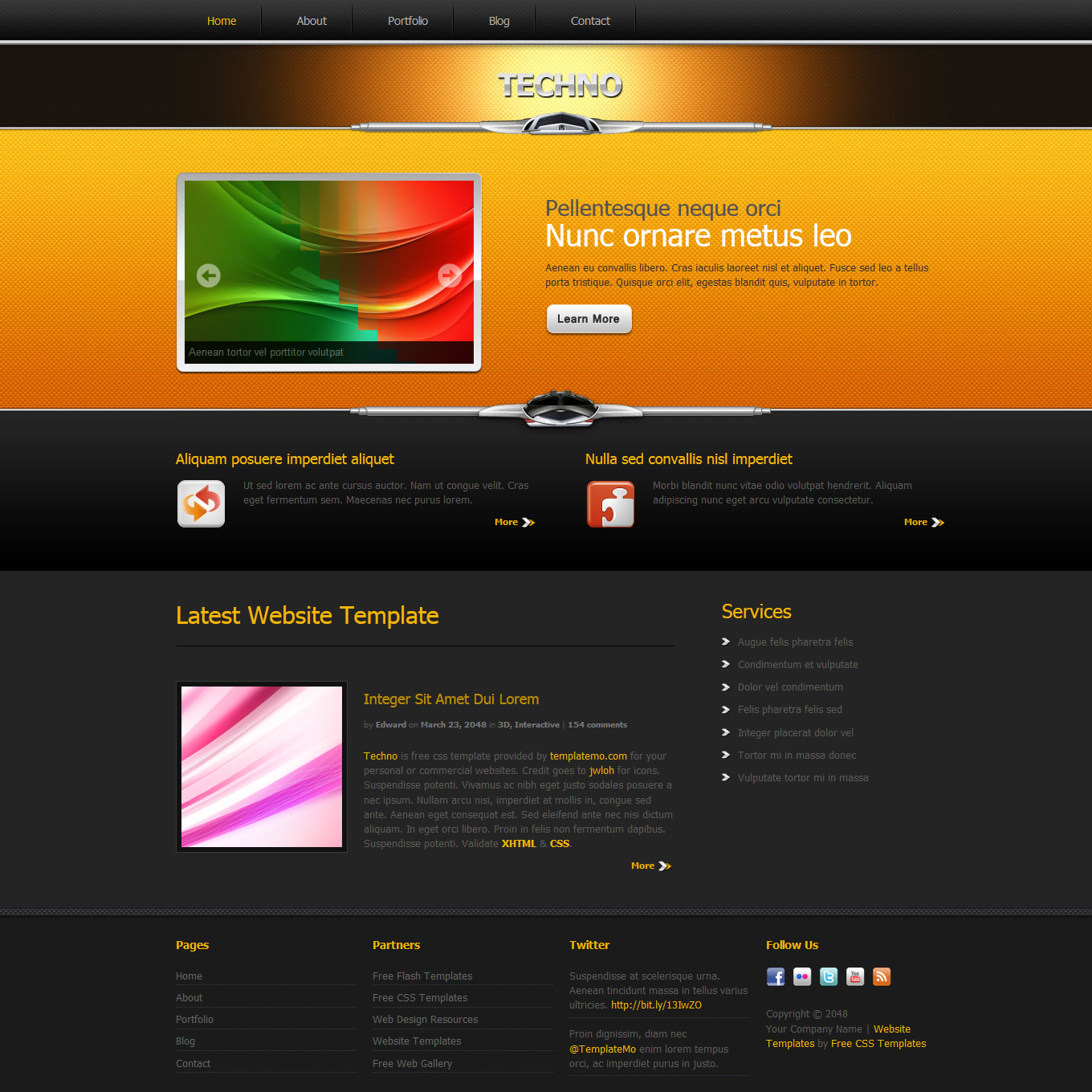 free-css-web-templates-riset