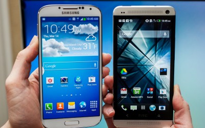 Samsung Galaxy S4 Vs HTC One (The Android Battle)