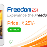 Freedom 251 Mobile with Price Rs. 251