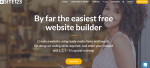 SITE123 Review: Create your website with SITE123