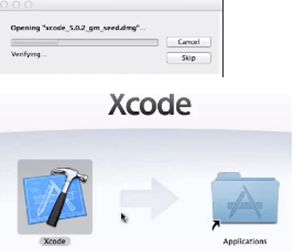 install xcode windows 10