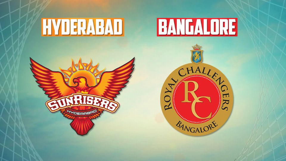 Sunrisers Hyderabad vs Royal Challengers Bangalore – Sunday 4 PM Match