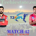 RCB vs KXIP 42nd Match Prediction, Live Streaming Updates