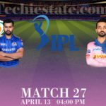 Mumbai Indians Vs Rajasthan Royals Match Prediction, Live Cricket Scores