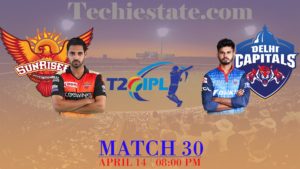 SRH Vs DC 30th Match Prediction, Live Cricket Score Updates