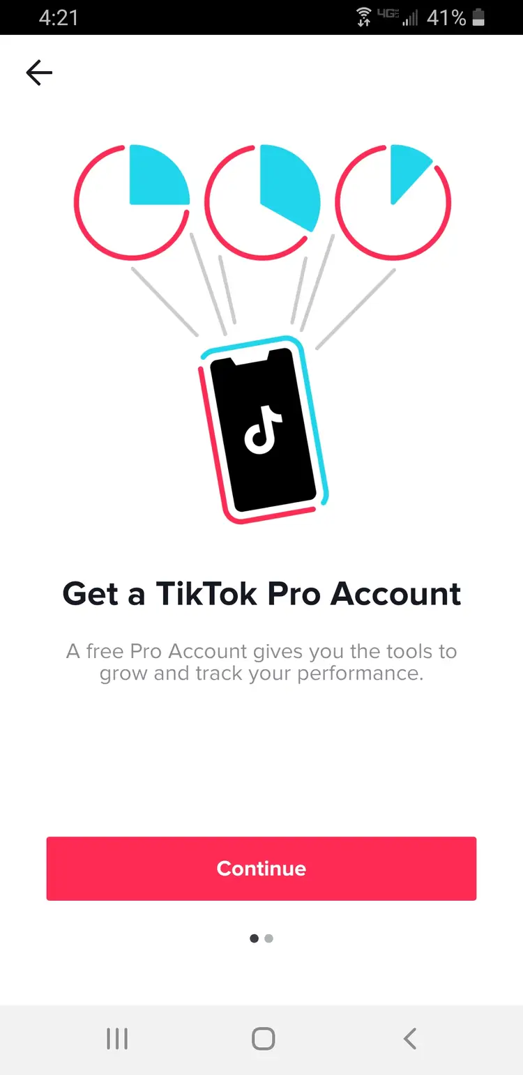 TikTok pro account