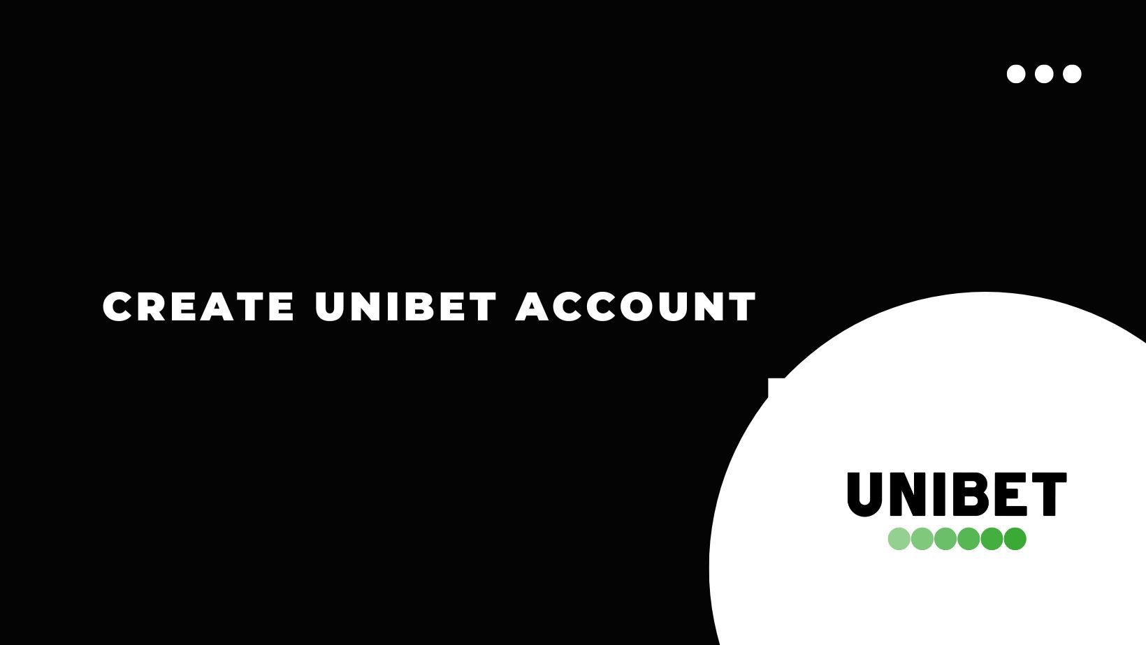unibet account