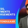 Sachin Tendulkar Business, investments and more