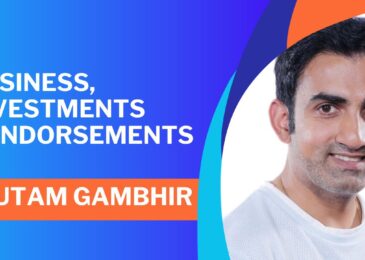 Gautam Gambhir business, investments and more