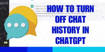 Turn off Chat History in ChatGPT
