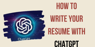 Write your Resume with ChatGPT