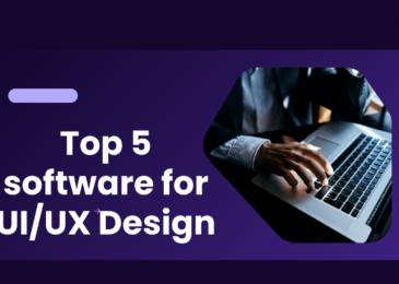 Top 5 software for UI/UX Design