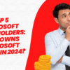 Top 5 Microsoft Shareholders: Who Owns Microsoft Stock in 2024?