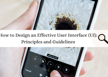 How to Design an Effective User Interface (UI): Principles and Guidelines